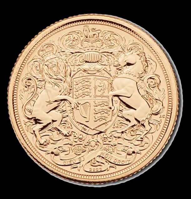 Sterlina Oro Carlo III Fior di Conio - immagine 3