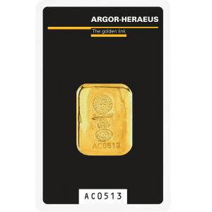 Fusi, Cast Retail Lingotti Argor-Heraeus